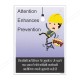 Attention Enhance Work Safety Posters