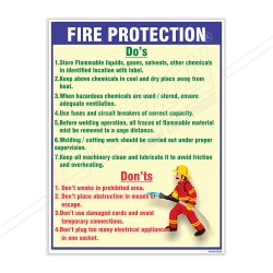 Fire Protection Fire Safety Posters| Protector FireSafety