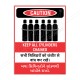Keep All Cylinder Chained Fire Safety Posters