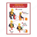 How To Use Fire Extinguisher In Hindi Fire Safety Posters| Protector FireSafety