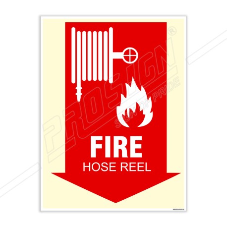 Fire Hose Reel Fire Safety Posters| Protector FireSafety