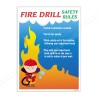 Fire Drill Safety Posters| Protector FireSafety