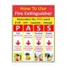 PASS Fire Safety Posters| Protector FireSafety