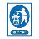 Keep Tidy House Keeping Safety Posters| Protector FireSafety