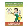 Good House Keeping Safety Posters| Protector FireSafety