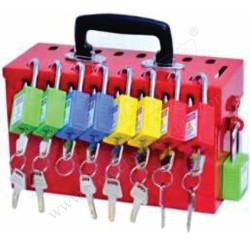 Medium group LOTO box 16 holes Kit | Protector FireSafety