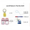 LOTO Common Kit P-201 | Protector FireSafety