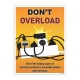 Don\'t Overload Electrical Safety Posters