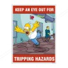 Tripping Hazard Electrical Safety Posters| Protector FireSafety