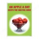 Apple A Day Food Safety Posters