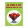 Apple A Day Food Safety Poster| Protector FireSafety