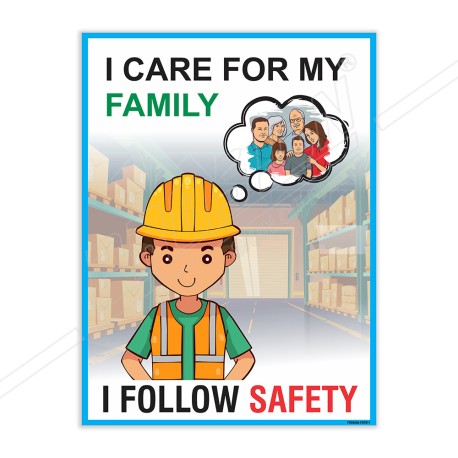 I Follow Safety Personal Safety Posters| Protector FireSafety