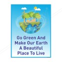 Go Green Environmental Safety Posters| Protector FireSafety