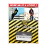 Working At Height Fall Safety Posters| Protector FireSafety