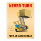 Forklift Material Handling Safety Posters