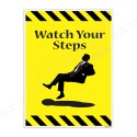 Watch Your Step Slip & Trip Safety Posters| Protector FireSafety