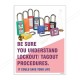 Lockout Tagout Safety Posters