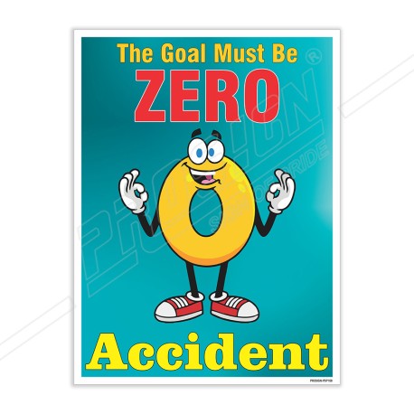 Zero Accident Teamwork Safety Posters| Protector FireSafety