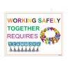 Working Safely Teamwork Safety Posters| Protector FireSafety