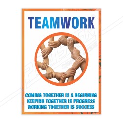 Teamwork Safety Posters| Protector FireSafety