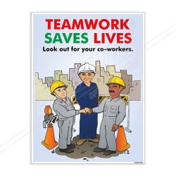 Teamwork Safety Posters| Protector FireSafety