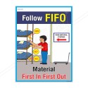 Follow FIFO Safety Poster| Protector FireSafety