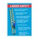 Ladder Safety Poster