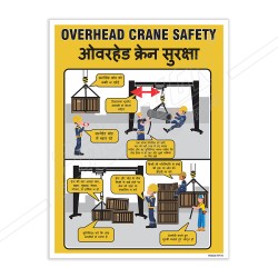 Overhead Crane Safety Posters| Protector FireSafety