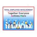 Teamwork Safety Slogan Posters| Protector FireSafety