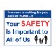 Safety Is Important Safety Slogan Posters