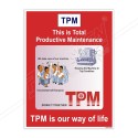 Total Productive Maintenance Safety Poster| Protector FireSafety