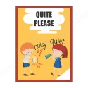 Quite Please School Safety Posters| Protector FireSafety