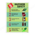 Hazchem Safety Chemical Safety Poster| Protector FireSafety