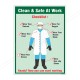 Clean And Safe At Work Chemical Safety Poster