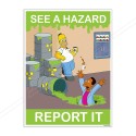 See A Hazard Chemical Safety Poster| Protector FireSafety