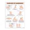 Guideline Of Hand Wash Safety Poster| Protector FireSafety