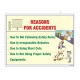 Reason Of Accident General Safety Poster