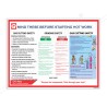 Hot Work Instruction General Safety Poster| Protector FireSafety