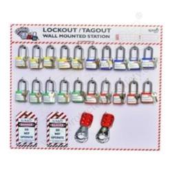 Open Lockout Tagout Station - Wall mounted  | Protector FireSafety