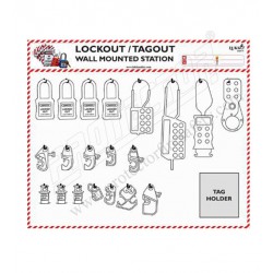 MCB Lockout Tagout Station Wall mounted