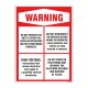 Warning General Safety Poster