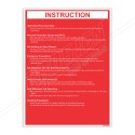 General Instruction Safety Poster| Protector FireSafety