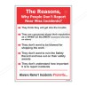 Always Report Accident General Safety Poster| Protector FireSafety