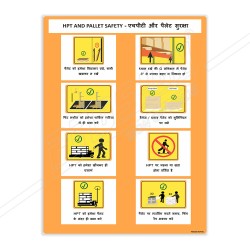 HPT And Palate Safety Material Handling Posters| Protector FireSafety