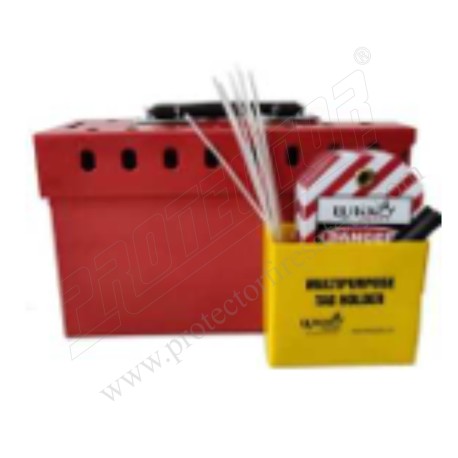 Small group lockout box kit with padlock | Protector FireSafety