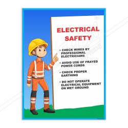 Electrical Safety Posters| Protector FireSafety