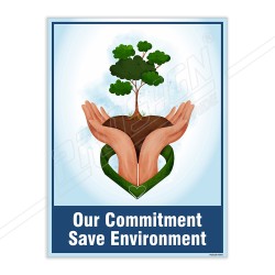 Save Environment Safety Posters| Protector FireSafety