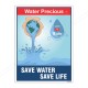 Save Water Save Life Environment Safety Posters