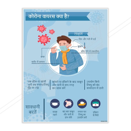 Corona Virus First Aid Safety Posters| Protector FireSafety