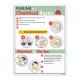 Chemical Burn First Aid Safety Posters